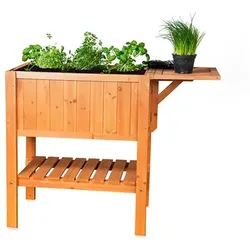 Hecht Hochbeet Beet FLORALIS aus Holz Höhe 80cm Inhalt 80 Liter 301220108-HE