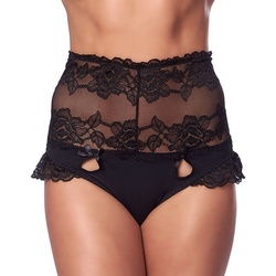 Perfect Fit High Waist Panty, schwarz, L/XL