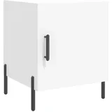 vidaXL Nachtschrank 40 x 40 x 50 cm Weiß