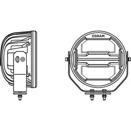Osram LEDDriving Round MX260-CB