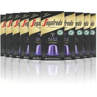 Segafredo Zanetti 100 Aluminiumkapseln kompatibel mit Nespresso®* 100 Prozent Perù Kaffee, reich und samtig im Geschmack (10 Boxen mit je 10 Kapseln) - Geeignet für Nespresso Original Maschinen