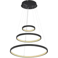 GLOBO Ralph 1-flg. 51 cm rund schwarz