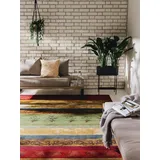 benuta Outdoorteppich Artis, rechteckig, Höhe: 5 mm, Kunstfaser, Berber, Ethno-Style, Wohnzimmer bunt 80 cm x 165 cm x 5 mm