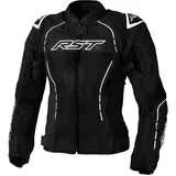 RST S-1 Mesh, Textiljacke wasserdicht Damen - Schwarz/Weiß - XL