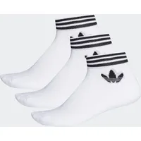 Adidas Trefoil Ankle Socken 3 Paar White / Black 35-38