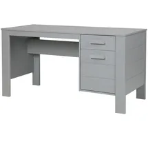 Woood Schreibtisch Dennis Kiefer Hellgrau