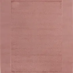 Carpetsale24 Teppich 120x170 cm Rosa, Kurzflor, Einfarbig, Modern, Rechteckig, Pflegeleicht, Teppichboden für Wohnzimmer, Schlafzimmer, Essbereich