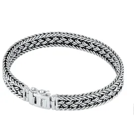 KUZZOI Unisex Königskette Armband 925er Silber 11772706 Größe 19