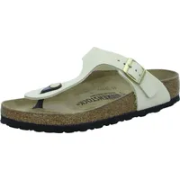 Birkenstock Gizeh Nubuck Leather Clog beige 36 EU