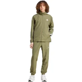 adidas 3-Streifen Woven Trainingsanzug Grün XXL
