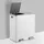 Songmics Mülltrenner 2 x 30,0 l weiß