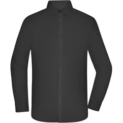 Herren Shirt - MODERN FIT - - Farbe schwarz - Größe S