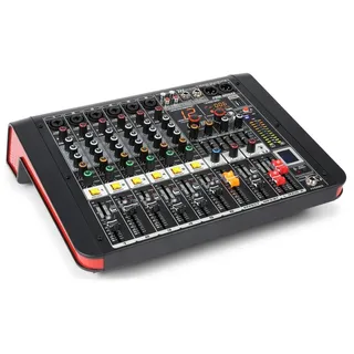 Power Dynamics PDM-M604A 6-Kanal-Mischpult mit Verstärker