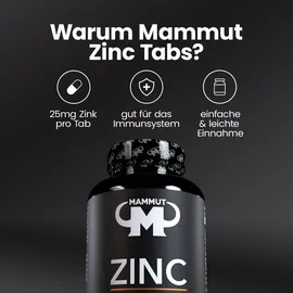 Mammut Nutrition Zink Tabletten 240 St.