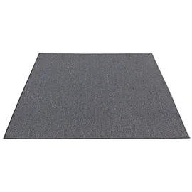 The CarPET Natal Moderner einfarbiger Teppich Wohnzimmer, für die Küche geeignet, Tufting, robuster Kurzflor mit Filz-Rücken, weich & schmutzabweisend, Anthrazit, 160 x 230 cm