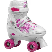 ROCES Quaddy 3.0 Girl Weiß/Pink 26-29