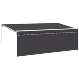 vidaXL Einziehbare Markise 400 x 200 cm weiß