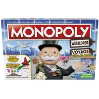 Monopoly Weltreise, Brettspiel Französisch und Niederländisch