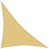 Gartenia Sunprotect sunprotect 12002 Professional Sonnensegel, 5,5 x 5,5 x 7,7 m, 90° Grad Dreieck, Wind- & wasserdurchlässig, beige