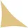 Gartenia Sunprotect sunprotect 12002 Professional Sonnensegel, 5,5 x 5,5 x 7,7 m, 90° Grad Dreieck, Wind- & wasserdurchlässig, beige