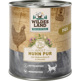 Wildes Land | Huhn mit Distelöl | PUR Adult | x 800 g