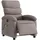 vidaXL Massagesessel Elektrisch Polyester 92 x 99,5 x 70 cm Taupe