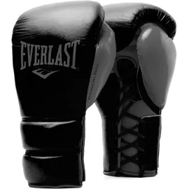 EVERLAST Powerlock 2 Pro Geschnürt 16oz Boxhundschuhe (Schwarz)