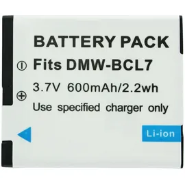 AccuCell DMW-BCL7E Qualitäts-Akku von AccuCell passend für Panasonic DMW-BCL7 und DMW BCL7