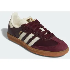 adidas Samba OG Damen Maroon/Cream White/Gold Metallic 43 1/3