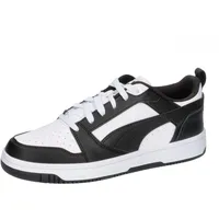 Puma Rebound V6 Lo JR Sneaker White Black, 39