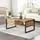 [en.casa] Couchtisch Laukaa Beige Eiche 100 x 60 x 44,5 cm