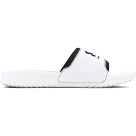 Under Armour Ignite Select Slides Badelatschen Herren 100 white/white/black 52.5