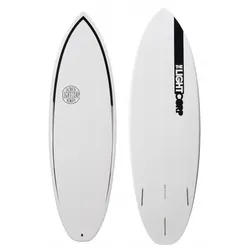 LIGHT RIVER 2.0 Surfboard white - 5,8