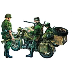 Italeri - 1:35 Bmw 75 mit Beiwagen