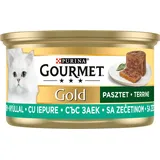 Gourmet Gold Katzenfutter Kaninchen 85g