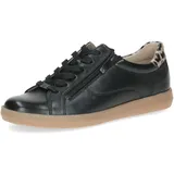 CAPRICE Damen, 9-23762-45 Sneaker Black Nappa, 38,5