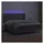 vidaXL Boxspringbett mit Matratze & LED Grau 180x200 cm Kunstleder