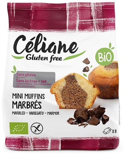 Céliane Mini Marmor Muffins glutenfrei 200 g