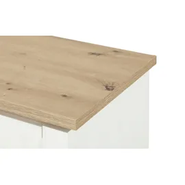maison bleue Kombikommode Trient 117 x 86 x 41 cm Weiß
