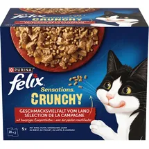 FELIX Sensations Crunchy Geschmacksvielfalt vom Land 20 x 85 g