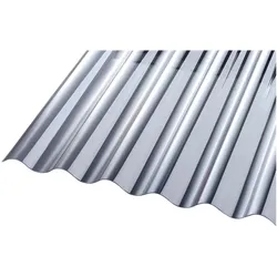PVC Wellplatten klar Sinus 76/18 1,2mm