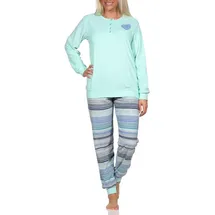 normann Frottee Pyjama Blau 38
