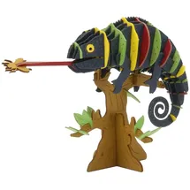 Fridolin 3D-Modell, Chamäleon,
