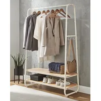 VASAGLE Kleiderständer 2 Ablagen 0 x 0 x 0