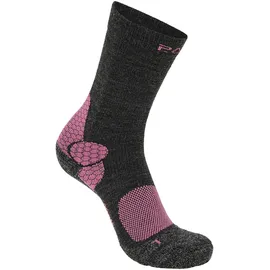 P.A.C. 4.1 Trekking Merino Socken 2 Paar Grau 35-37