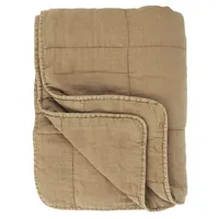 Ib laursen Vintage Quilt unifarben, 180 x 130 cm,