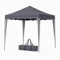 BestLivings Faltpavillon 3 x 3 m (Anthrazit) Pop-Up System,