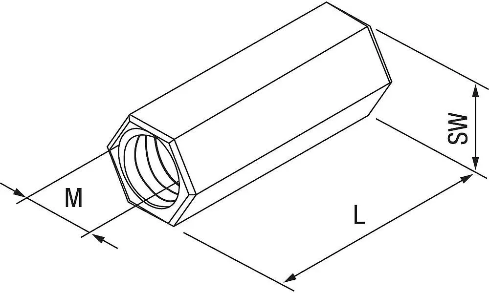 Verbindungsmuffe Fischer VM M10 A4