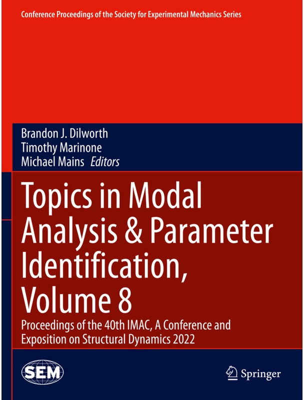 Topics In Modal Analysis & Parameter Identification, Volume 8, Kartoniert (TB)