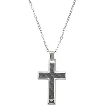Emporio Armani EGS1705 Herren Collier Edelstahl grau/silber